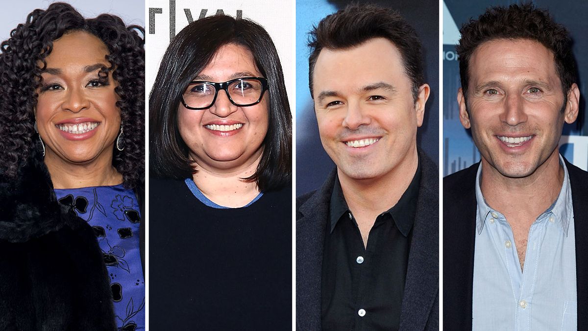 Brad Garrett with Sarah Colonna