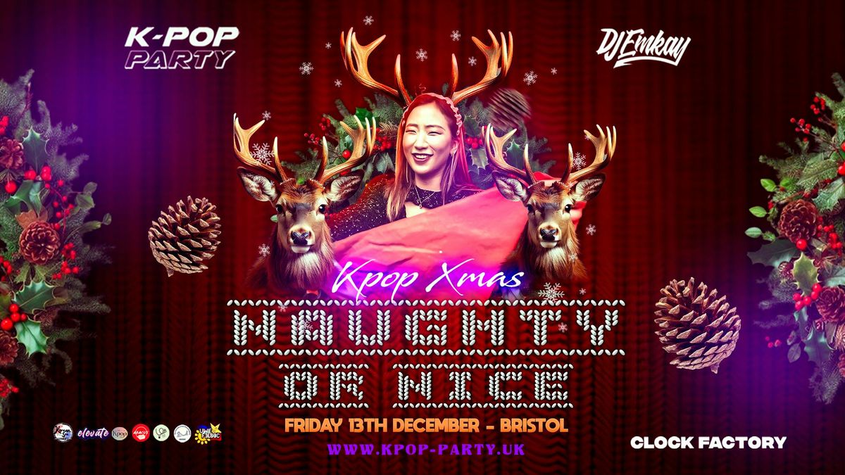 Manchester KPOP XMAS PARTY with DJ EMKAY | Friday 6th December