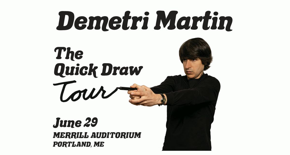 Demetri Martin : The Quick Draw Tour