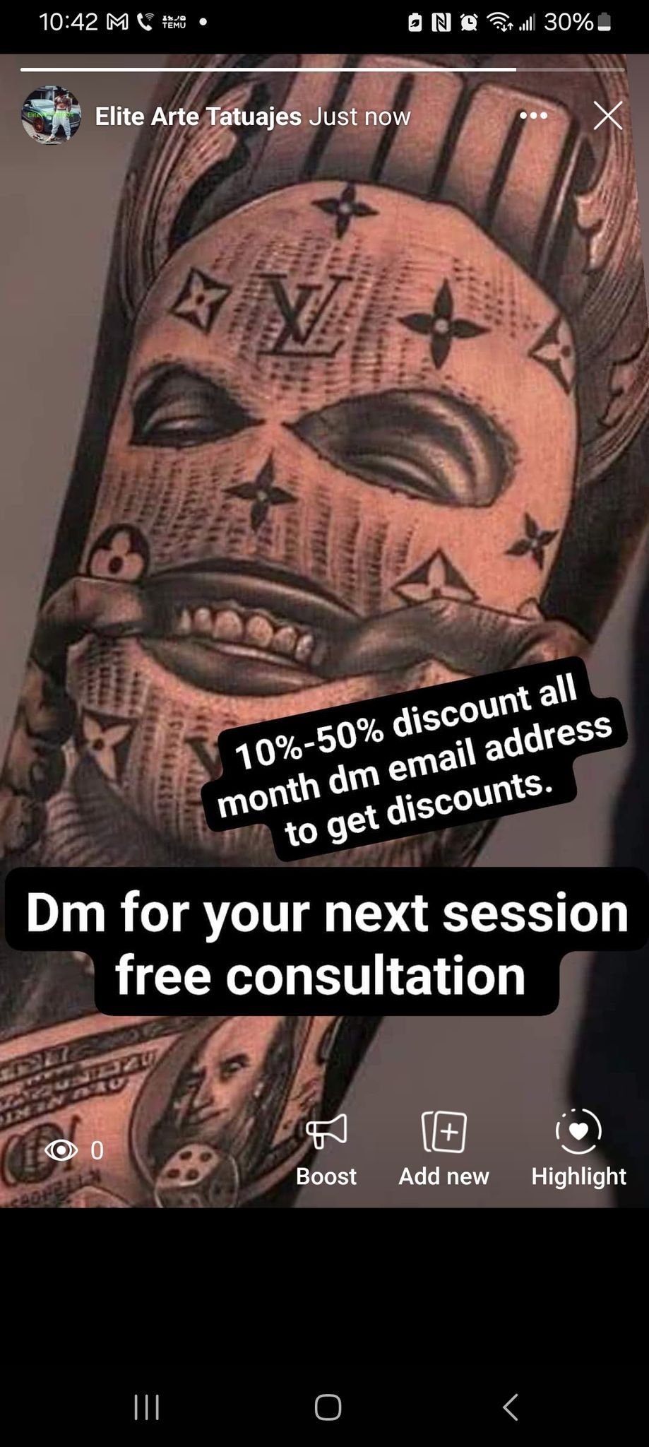 Free Tattoo Consultation