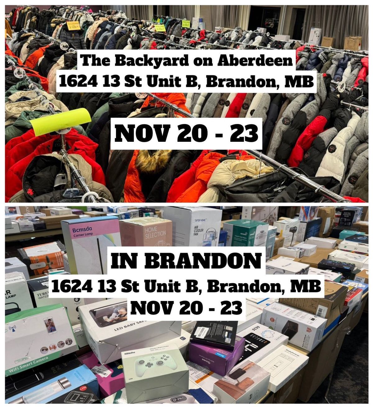 Mega Liquidation Sales Brandon