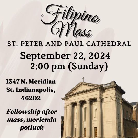 Filipino Mass in September