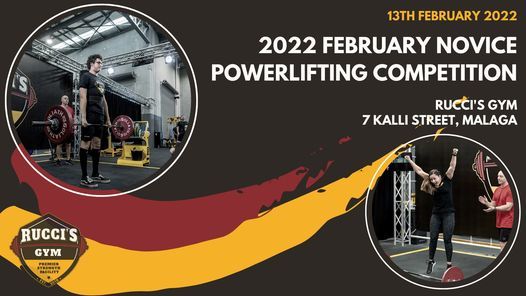 2022 February Novice Powerlifting Competition
