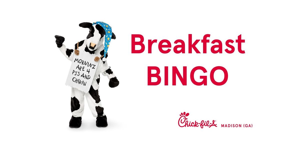 Breakfast BINGO