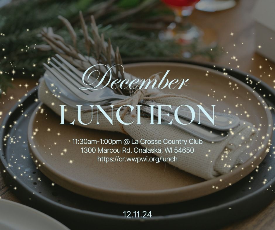 Women with Purpose December Luncheon