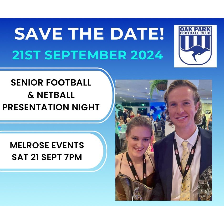 Senior Football & Netball Presentation Night