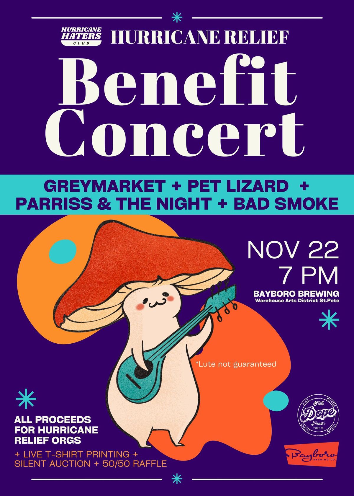 Bayboro Brewing\u2019s Hurricane Relief Concert