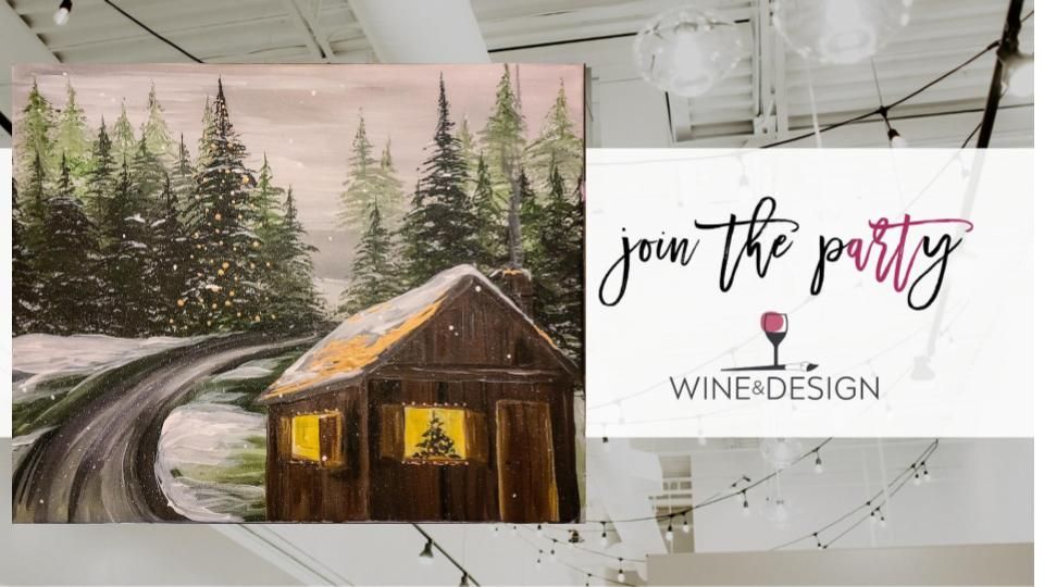 Cabin Snowfall | Wine & Design