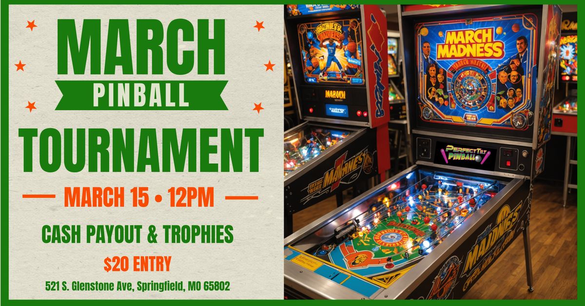 PTP - March Madness Pinball Tournament