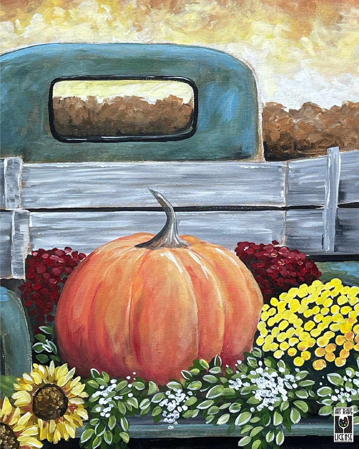 Pride of the Patch Canvas Paint and Sip