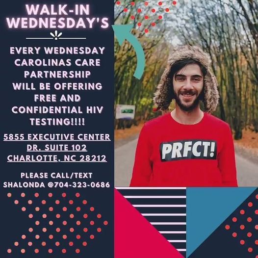 Walk In Wednesday Carolinas Care Partnership Charlotte 17 February 2021 Walk In Wednesday Carolinas Care Partnership Charlotte 17 February 2021