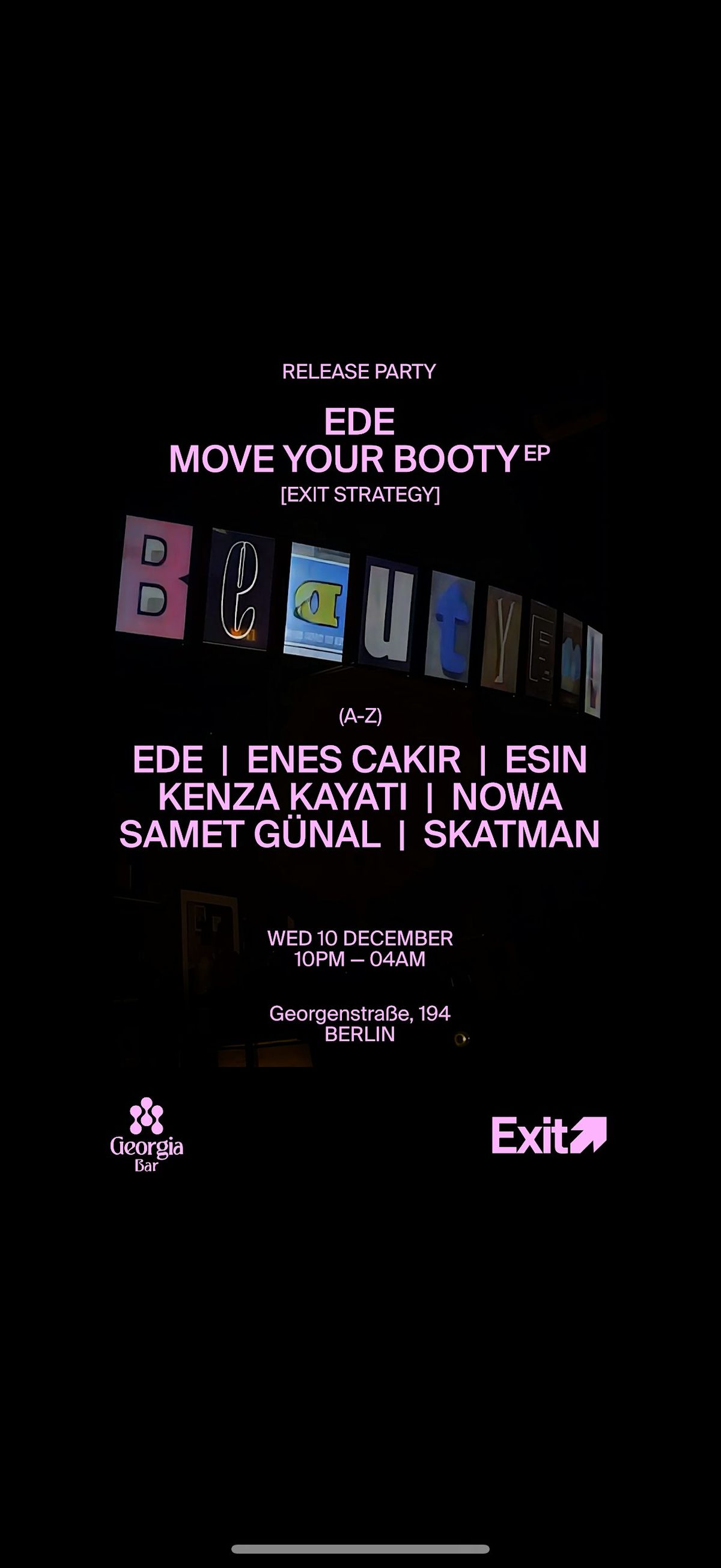 Ede\u2018s Release Party @Georgia Bar