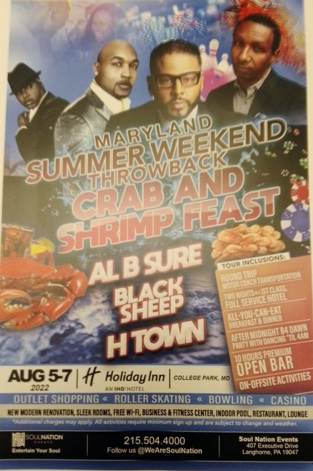Maryland Summer Weekend Throwback Cra be & Shrimp Feast