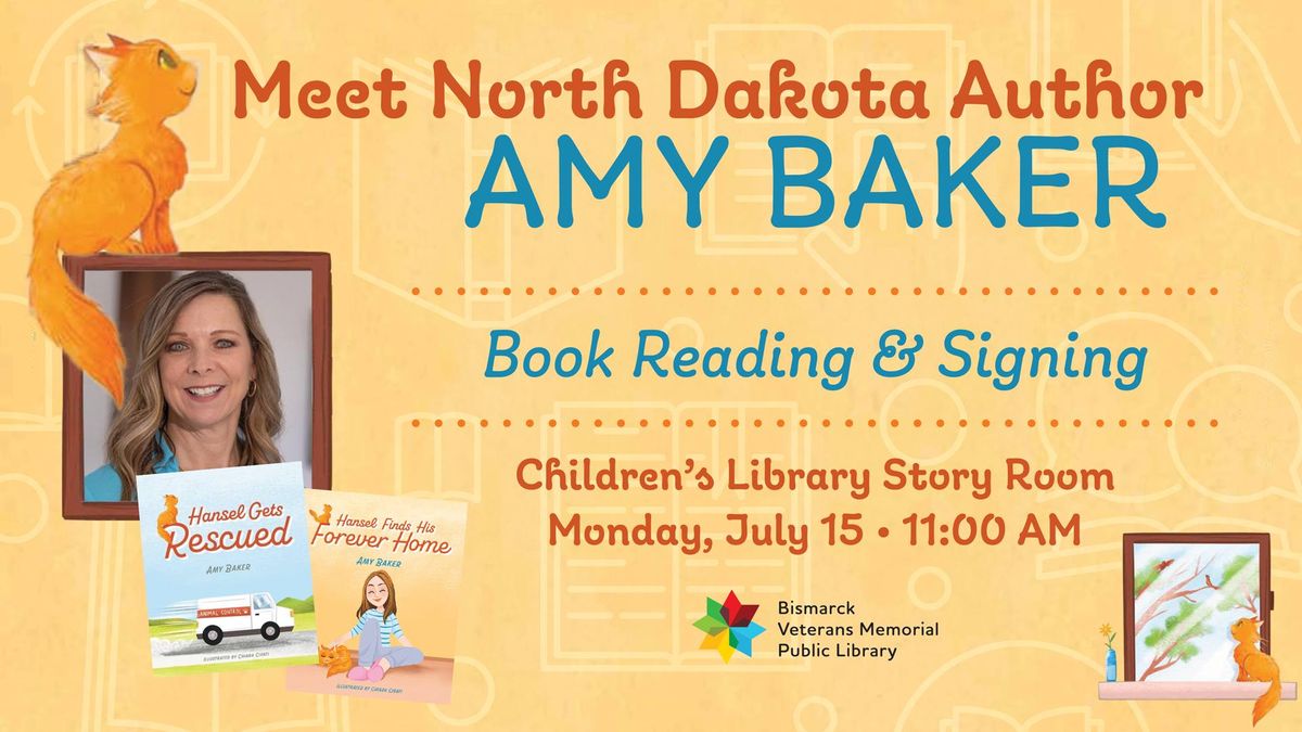 Author Visit: Amy Baker