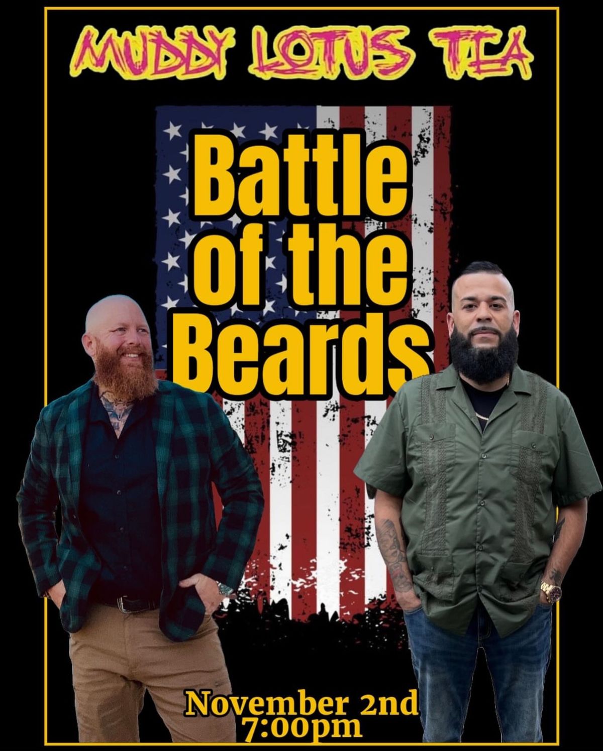 BATTLE OF THE BEARDS!