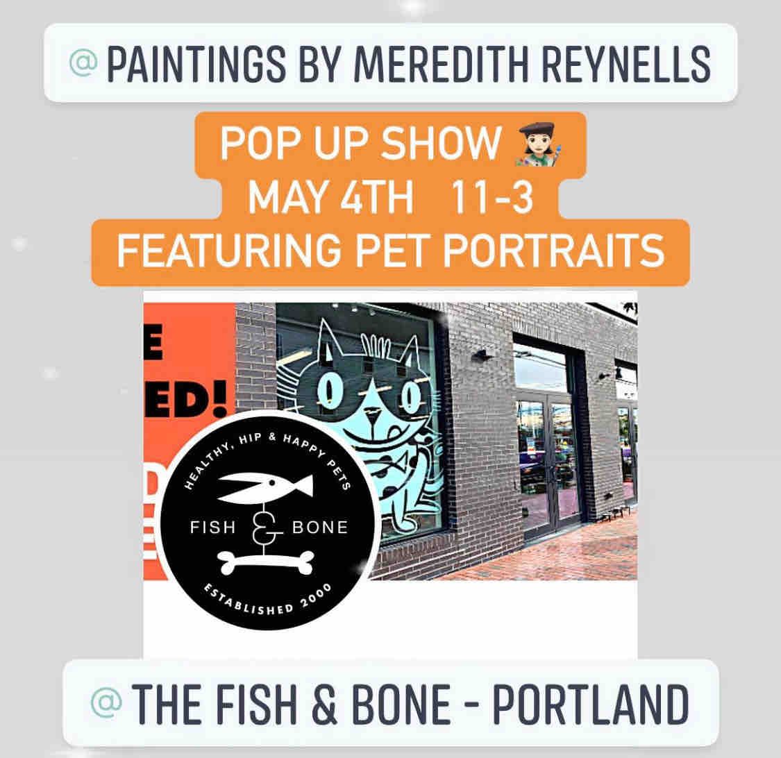 Pop Up Pet Portraits by Meredith Reynells