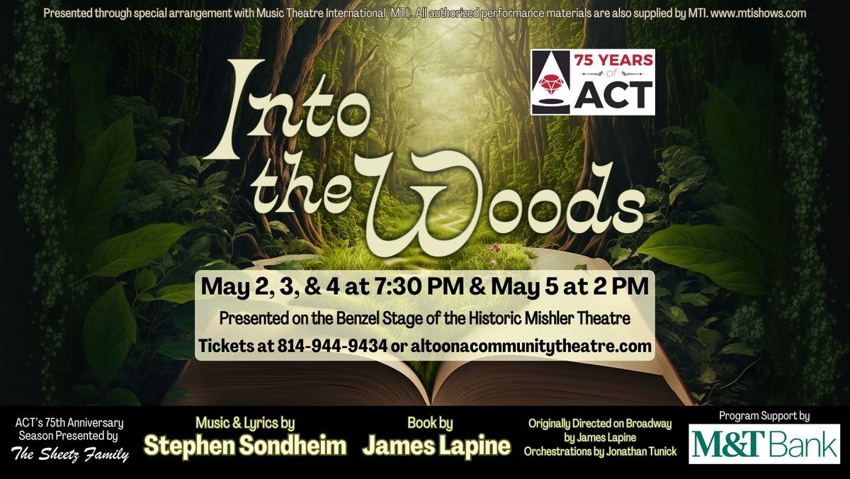 Into the Woods Presented by Altoona Community Theatre