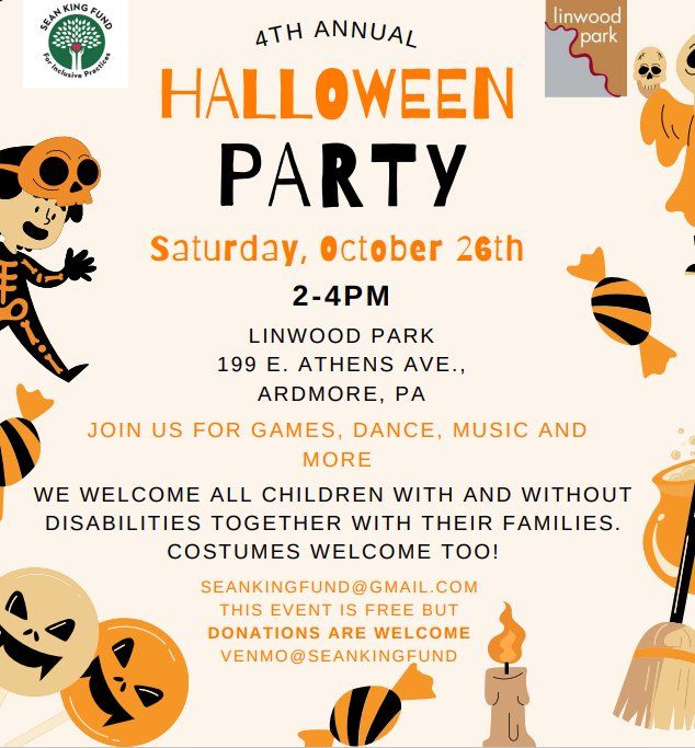 4th Annual Halloween Party - Free and Inclusive Event  