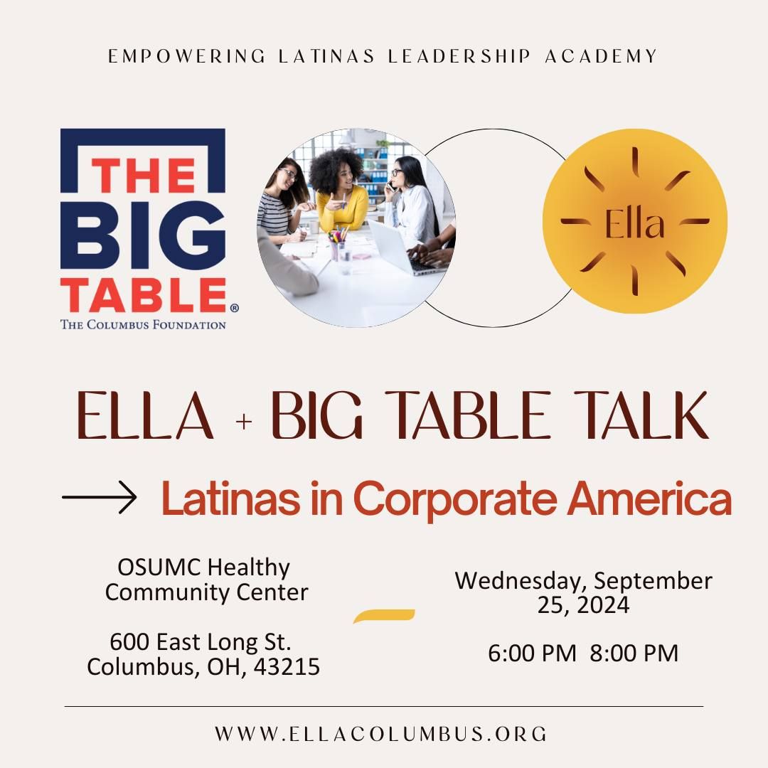 ELLA + Big Table Talk