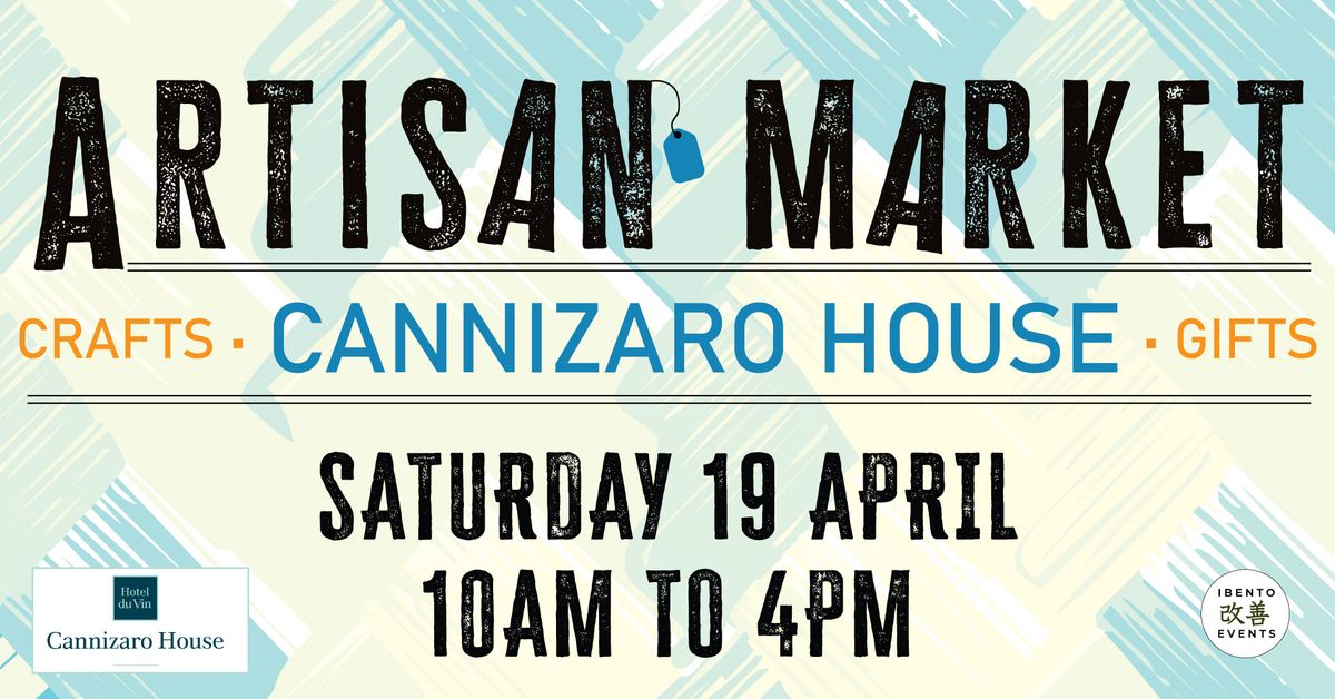 Artisan Market Saturday 19 April. Cannizaro House SW19 4UE