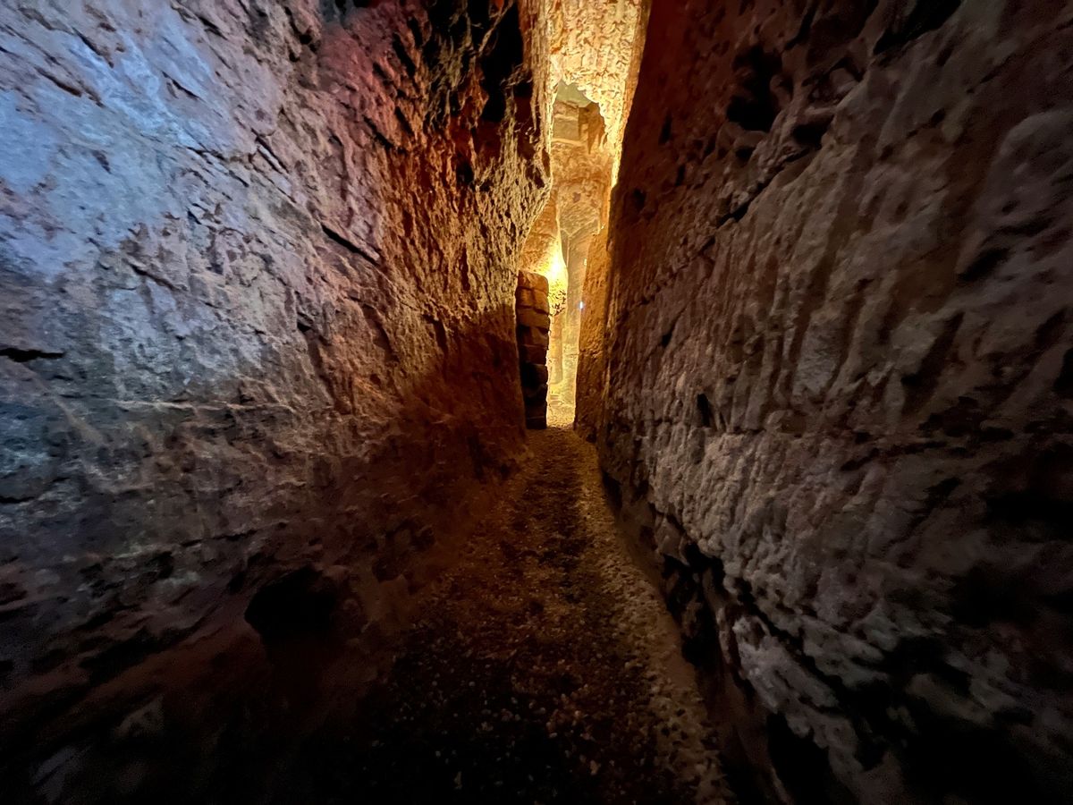 Count Palatinate Hall with the subterranean tunnels 