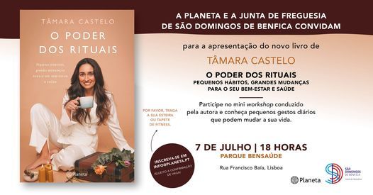 O Poder dos Rituais - Apresenta\u00e7\u00e3o de livro e Mini Workshop com T\u00e2mara Castelo