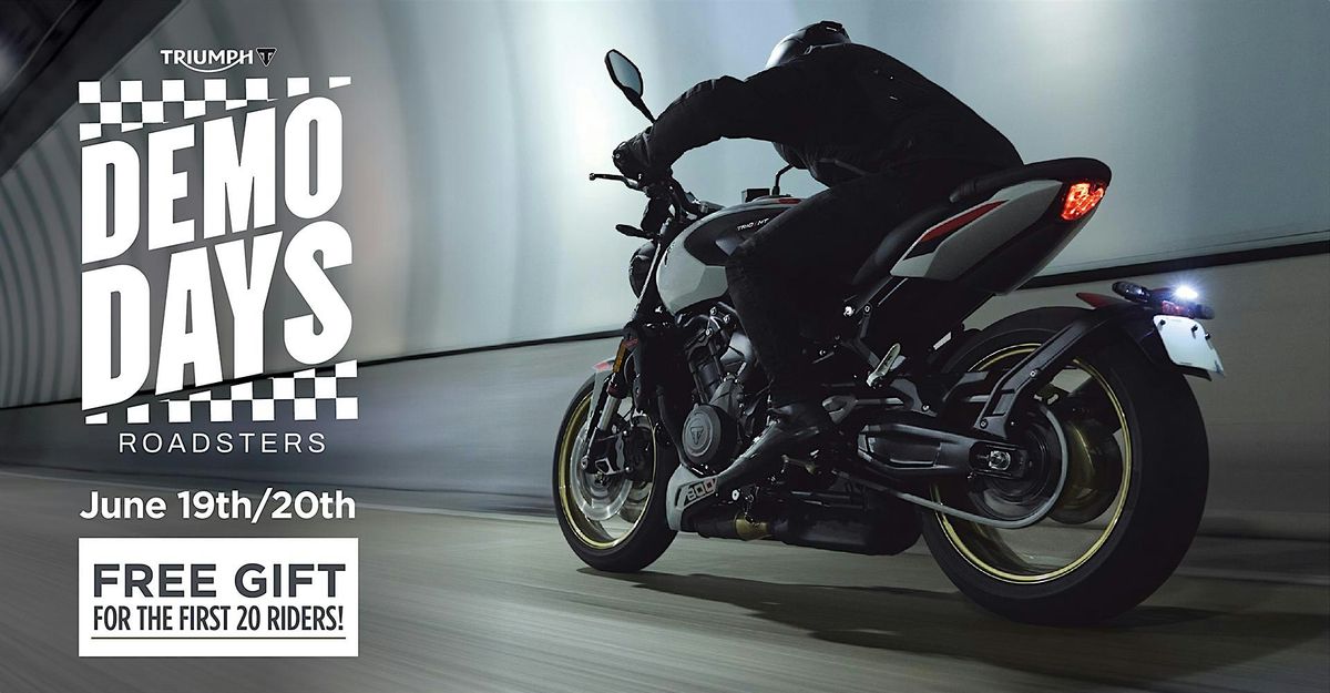 Triumph Demo Days (Roadster): Motohio European Motorbikes