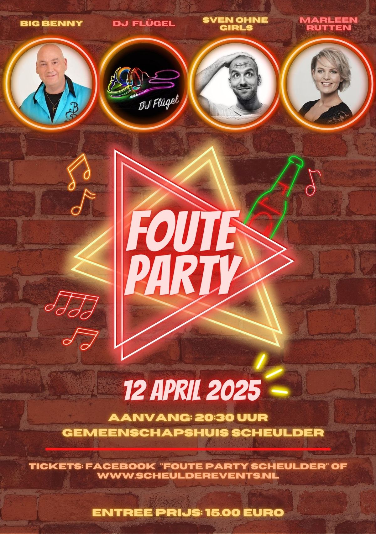 Foute Party Scheulder 2025