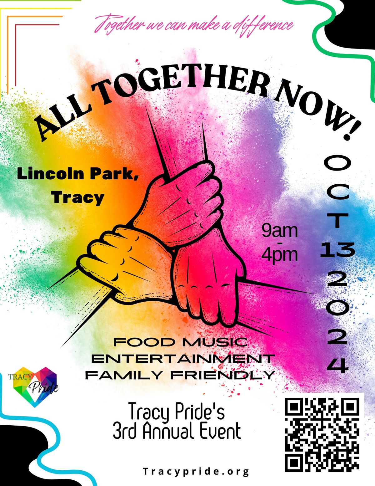 3rd Annual Tracy Pride Event