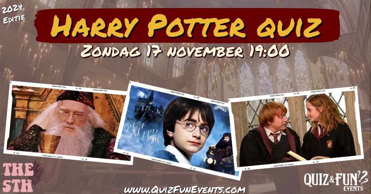 De Harry Potter Quiz | Utrecht (sold out)