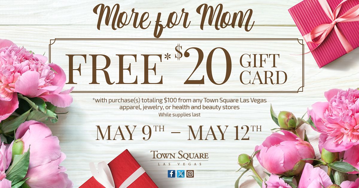 More for Mom Gift Card Promotion