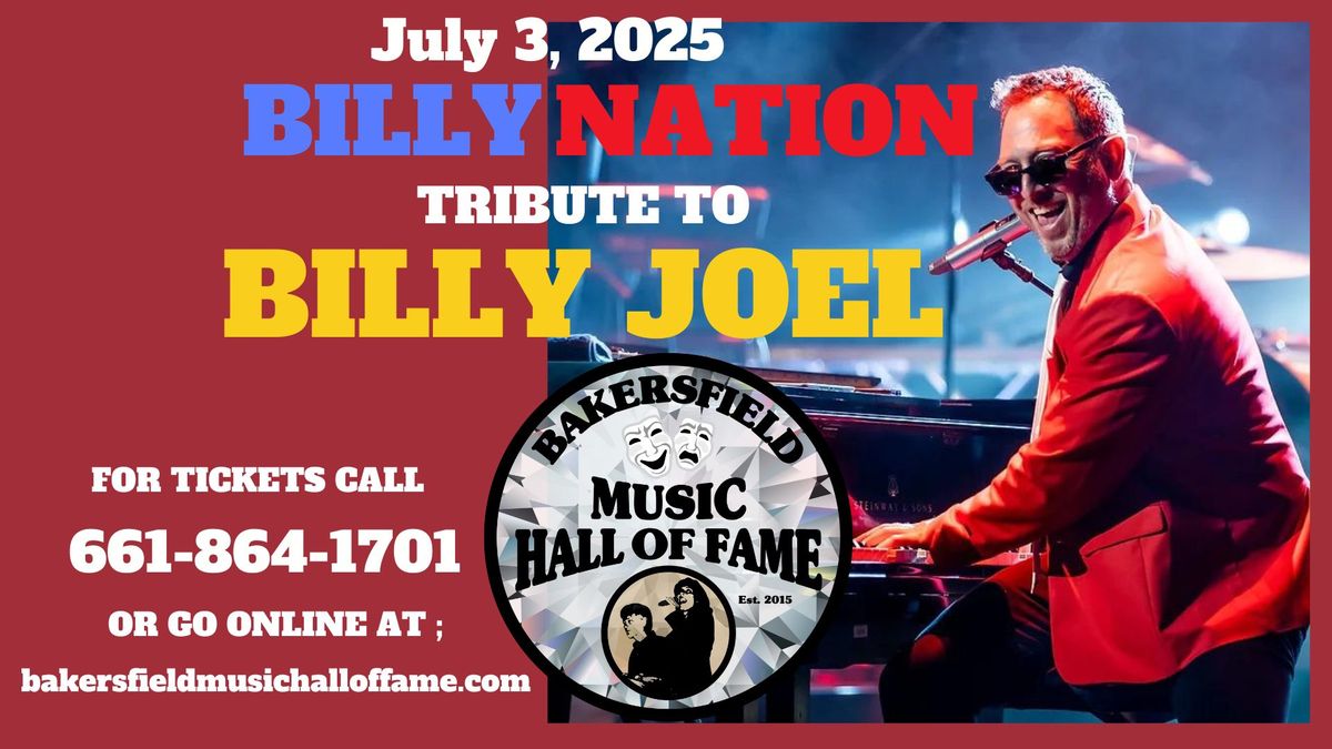 Billy Nation\/Billy Joel Tribute