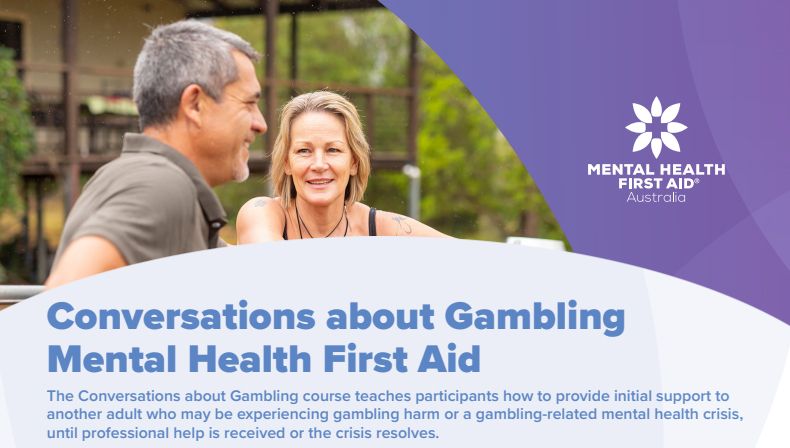 BATHURST | Conversation About Gambling Mental Health First Aid