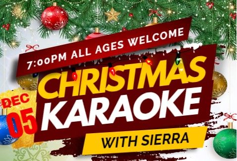 Christmas Karaoke with Sierra @ SRT - McDonough, GA