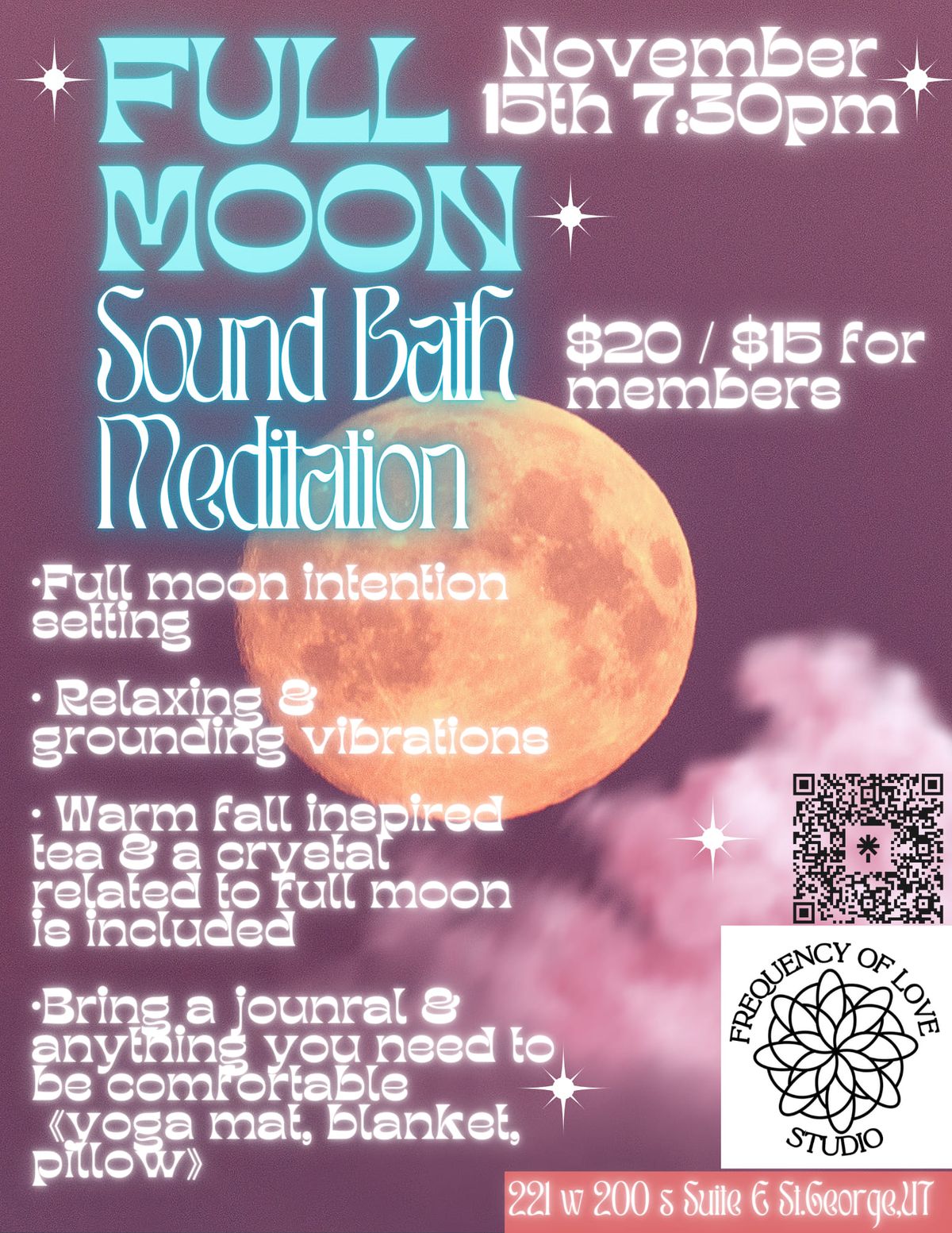 Full Moon Sound Bath Meditation 