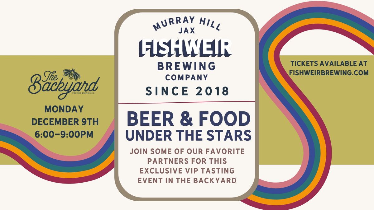 6th Anniversary Beer & Food Under the Stars