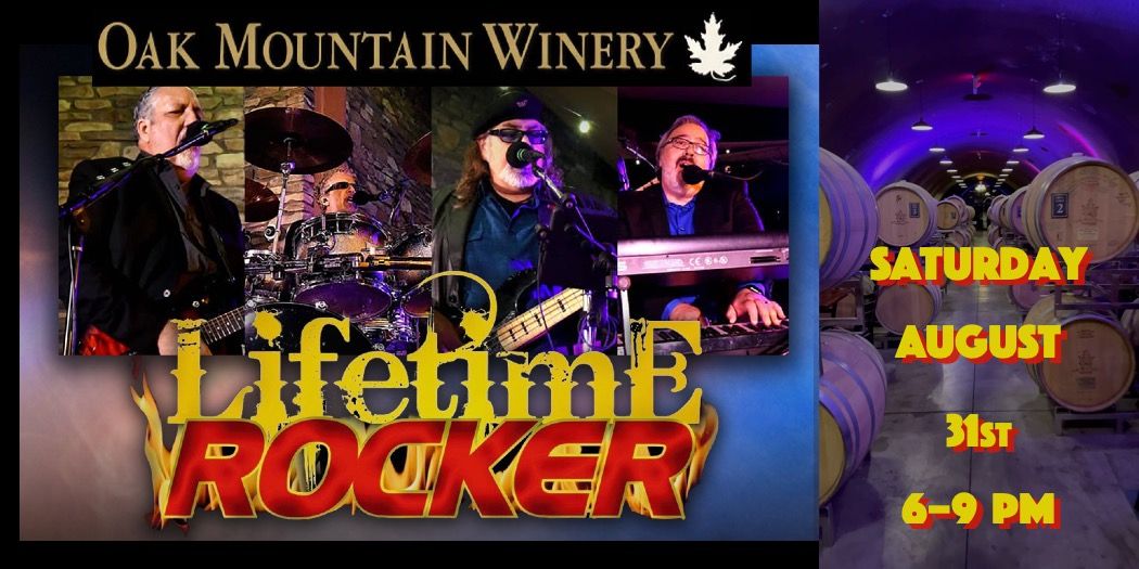 Lifetime Rocker returns to Oak Mountain Winery!