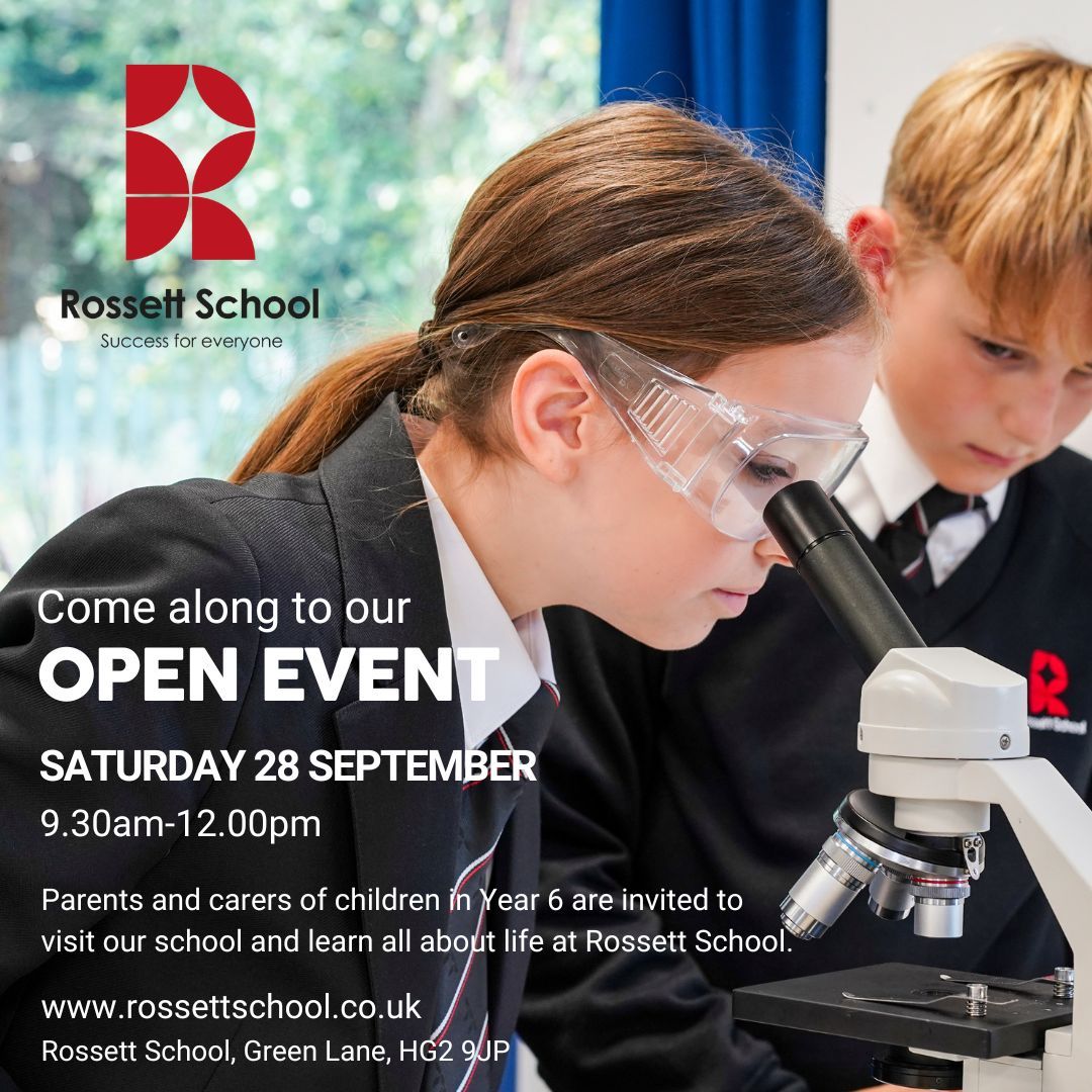 Rossett School Open Event