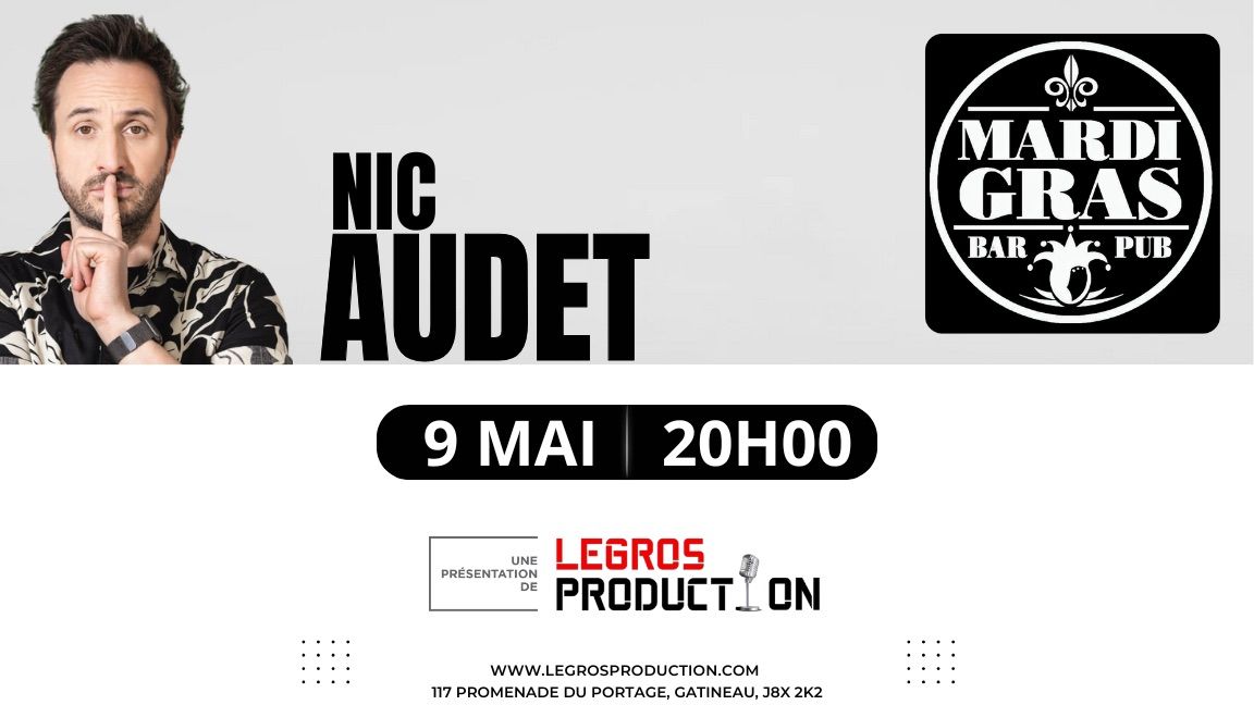 Nic Audet \u00e0 Gatineau