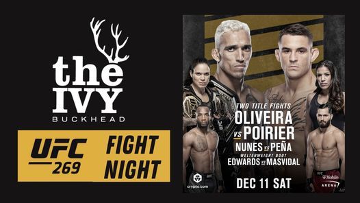 Fight Night On The Ivy Skydeck The Ivy Buckhead Atlanta 11 December To 12 December