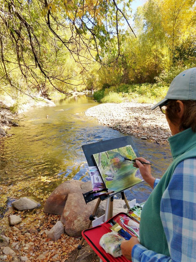 SCLT Discovery Session: Fall Foliage Plein Air Sketching