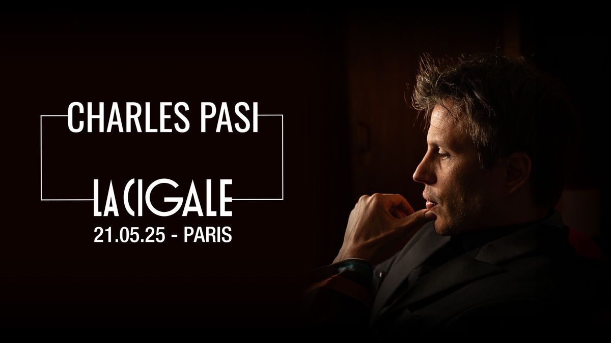 CHARLES PASI en concert \u00e0 PARIS