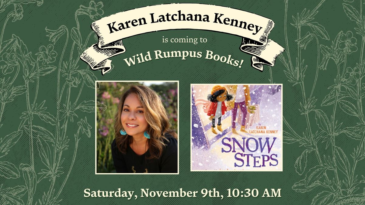 KAREN LATCHANA KENNEY 'Snow Steps' Story Time!