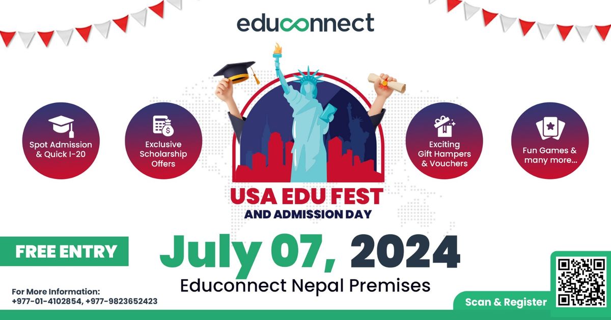 USA Edufest And Admission Day!