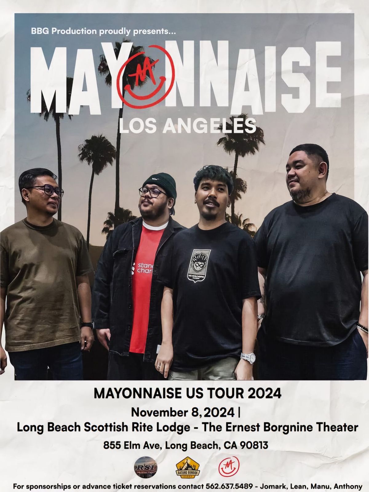 Mayonnaise Live in Los Angeles!