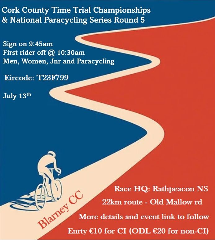 Cork County Cycling Time Trial Champs & Para-Cycling National Series