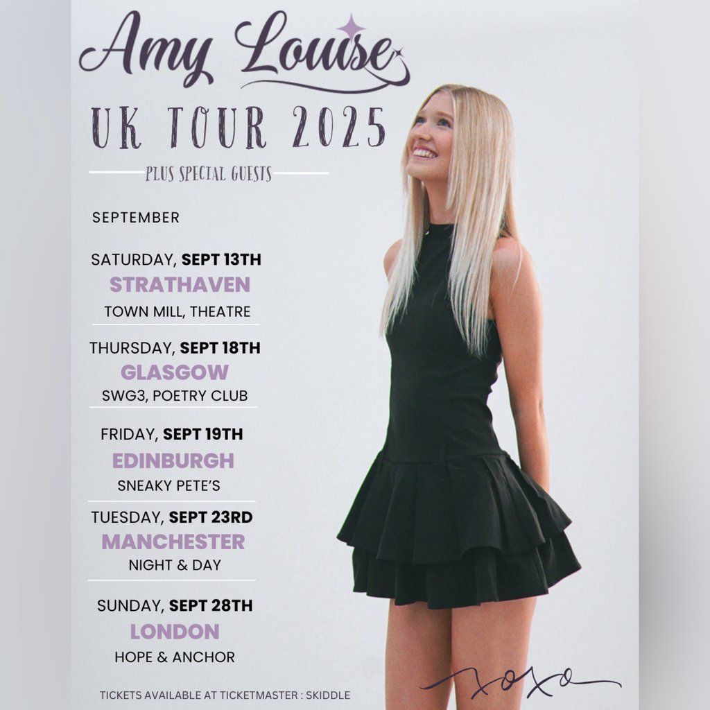 Amy Louise- Debut UK Tour: Night & Day
