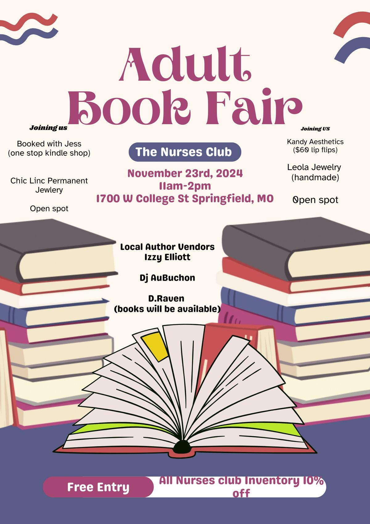 Adult Book Fair