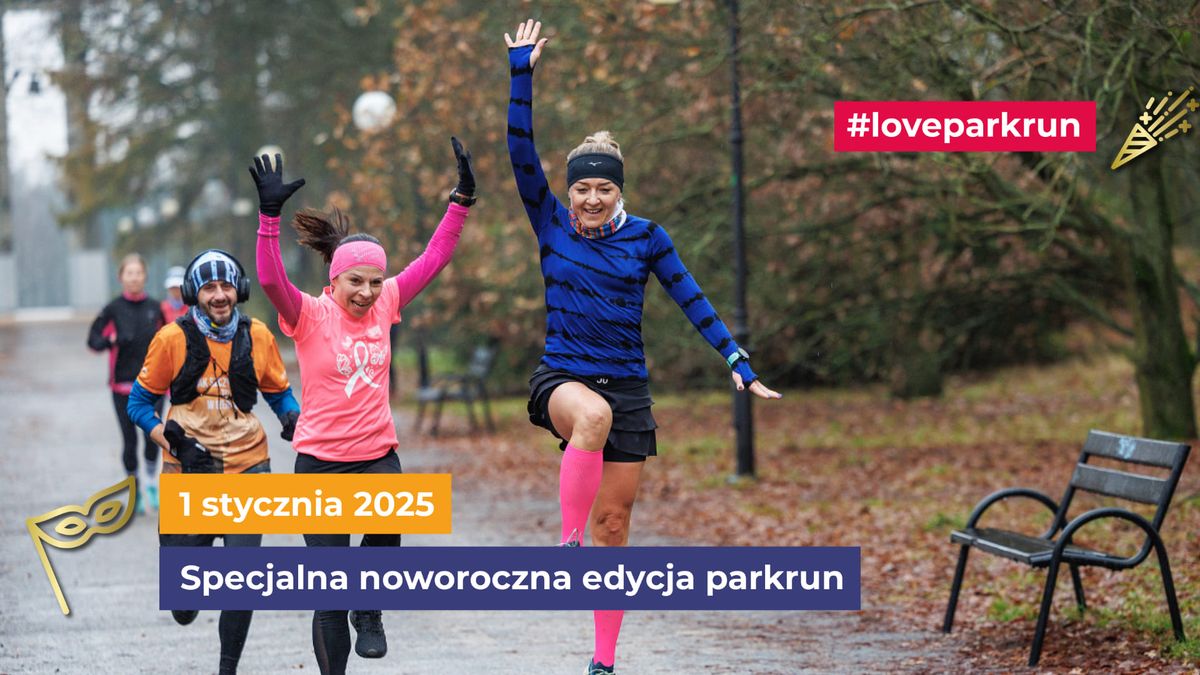 parkrun Pozna\u0144 #590 - noworoczna edycja