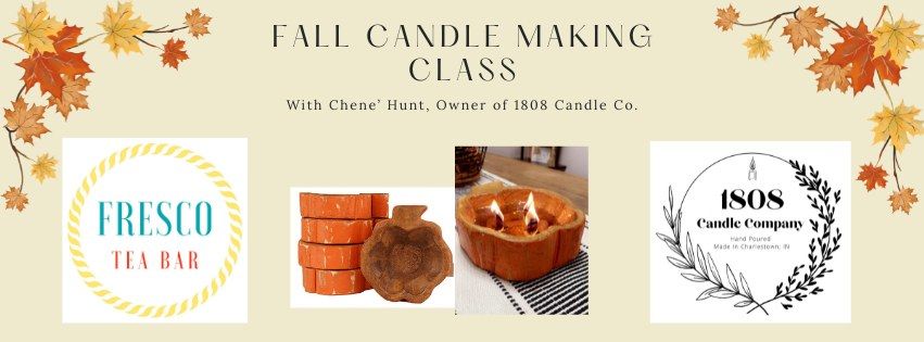 Fall Candle Making Class with 1808 Candle Company